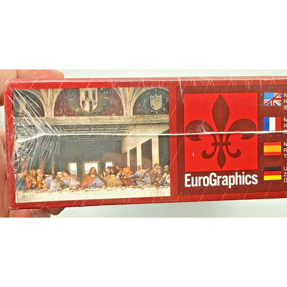 Eurographics The Last Supper 1000 Piece Jigsaw Puzzle By Leonardo Da Vinci - Picture 7 of 11